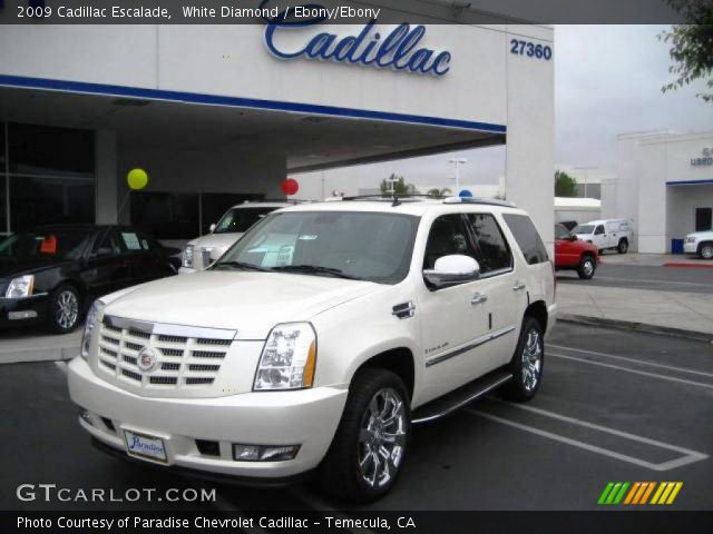 2009 Cadillac Escalade  in White Diamond