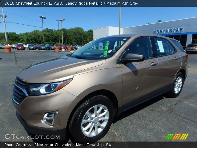 2018 Chevrolet Equinox LS AWD in Sandy Ridge Metallic