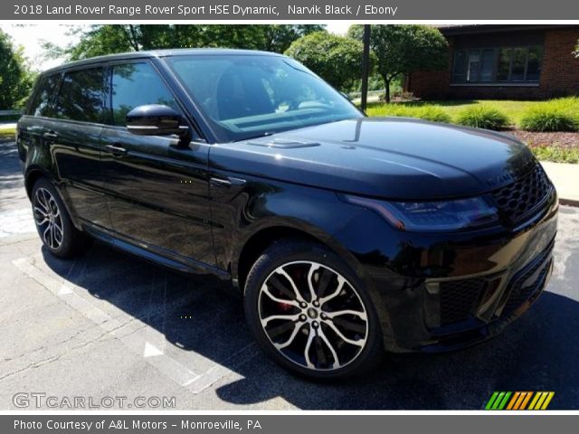2018 Land Rover Range Rover Sport HSE Dynamic in Narvik Black