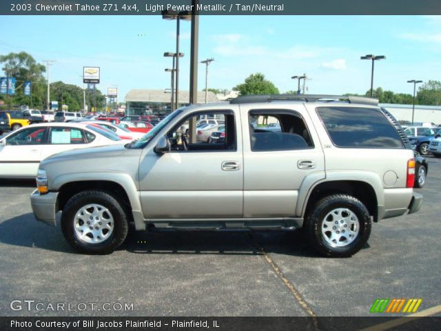 2003 Chevrolet Tahoe Z71 4x4 in Light Pewter Metallic