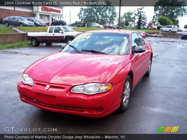 2004 Chevrolet Monte Carlo LS in Victory Red