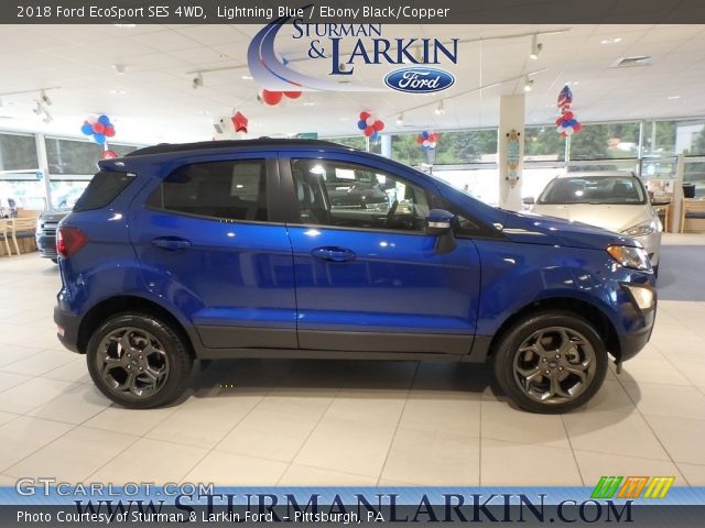 2018 Ford EcoSport SES 4WD in Lightning Blue