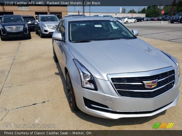 2018 Cadillac ATS AWD in Radiant Silver Metallic