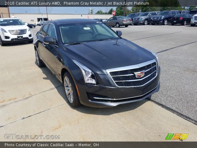 2018 Cadillac ATS Luxury AWD in Phantom Gray Metallic