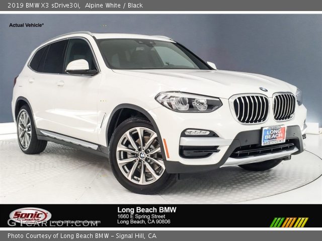 2019 BMW X3 sDrive30i in Alpine White