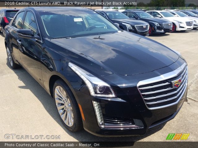 2018 Cadillac CTS Luxury AWD in Black Raven