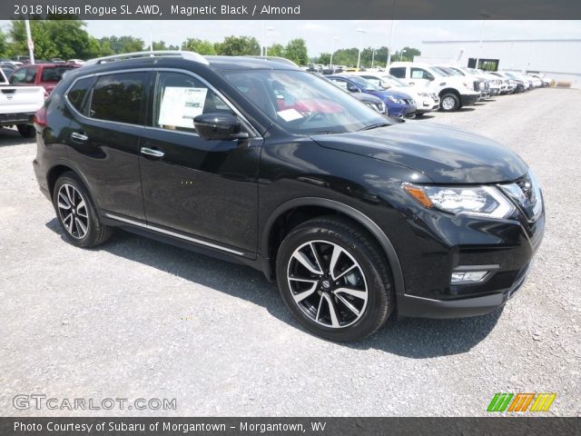2018 Nissan Rogue SL AWD in Magnetic Black