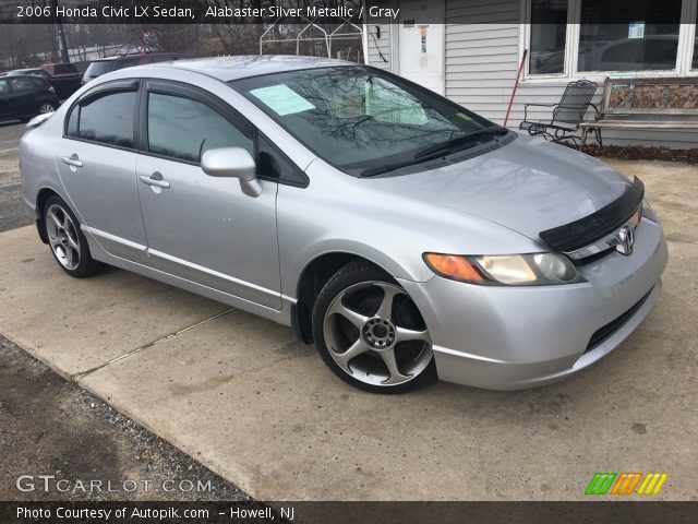 2006 Honda Civic LX Sedan in Alabaster Silver Metallic