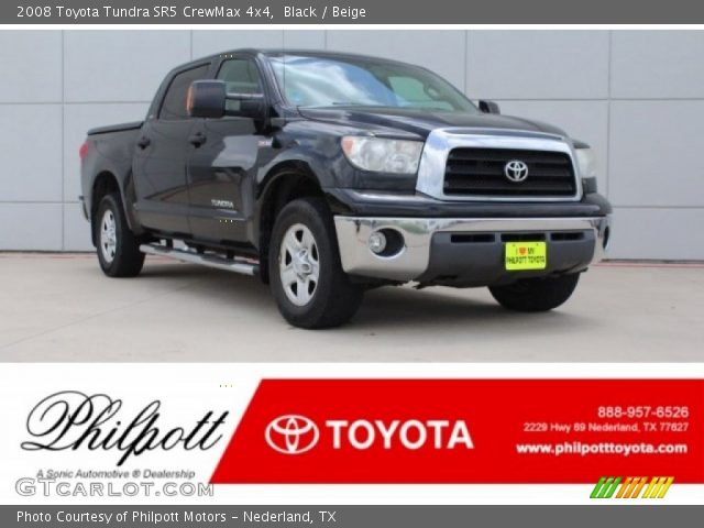 2008 Toyota Tundra SR5 CrewMax 4x4 in Black