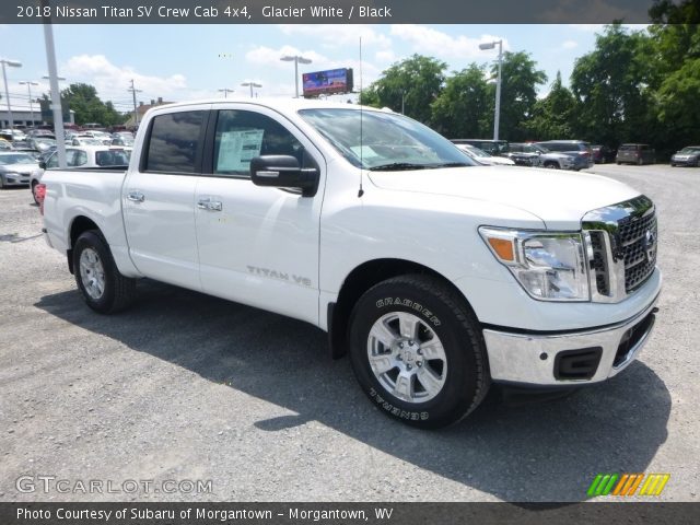 2018 Nissan Titan SV Crew Cab 4x4 in Glacier White
