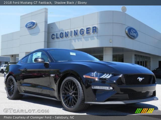 2018 Ford Mustang GT Fastback in Shadow Black