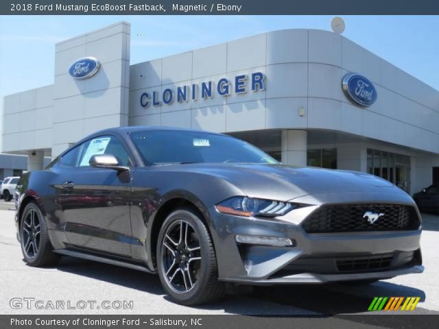 2018 Ford Mustang EcoBoost Fastback in Magnetic