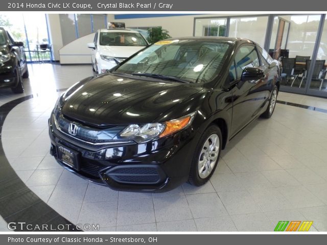 2014 Honda Civic LX Coupe in Crystal Black Pearl