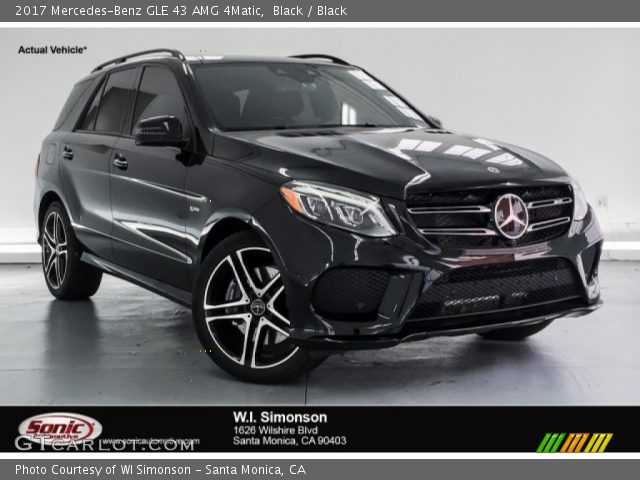 2017 Mercedes-Benz GLE 43 AMG 4Matic in Black