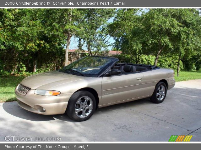 2000 Chrysler Sebring JXi Convertible in Champagne Pearl