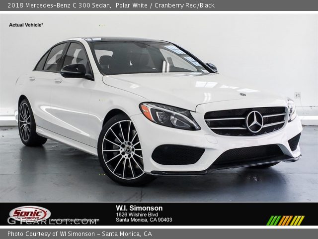 2018 Mercedes-Benz C 300 Sedan in Polar White