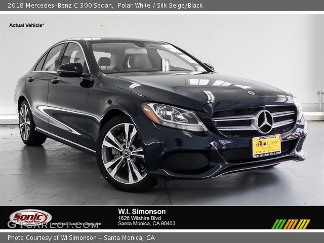 2018 Mercedes-Benz C 300 Sedan in Polar White