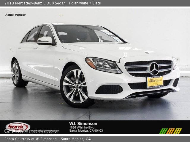 2018 Mercedes-Benz C 300 Sedan in Polar White
