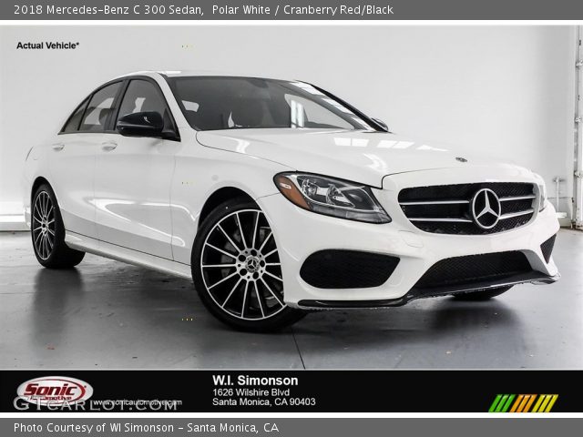 2018 Mercedes-Benz C 300 Sedan in Polar White