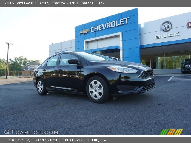 2016 Ford Focus S Sedan in Shadow Black
