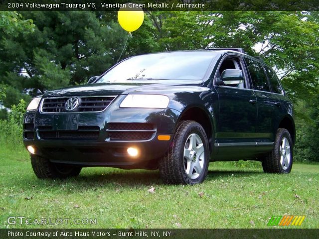 2004 Volkswagen Touareg V6 in Venetian Green Metallic