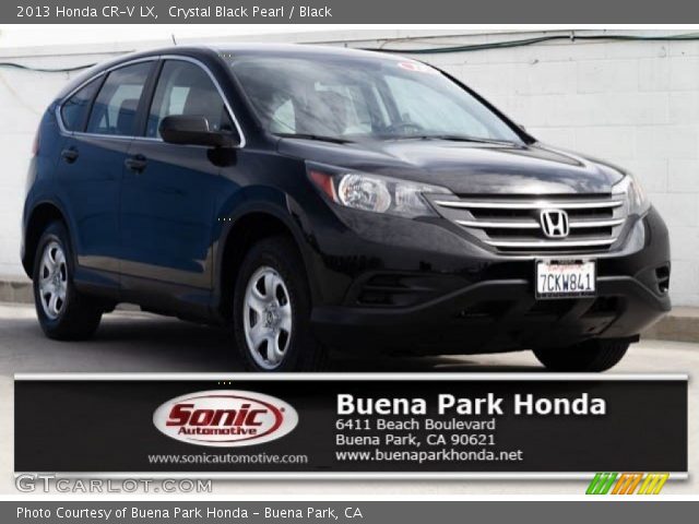 2013 Honda CR-V LX in Crystal Black Pearl