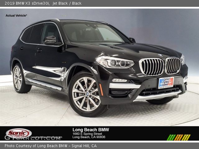 2019 BMW X3 sDrive30i in Jet Black