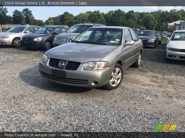 2004 Nissan Sentra 1.8 in Bronze Shimmer