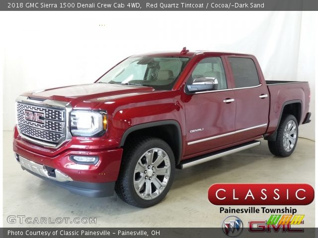 2018 GMC Sierra 1500 Denali Crew Cab 4WD in Red Quartz Tintcoat