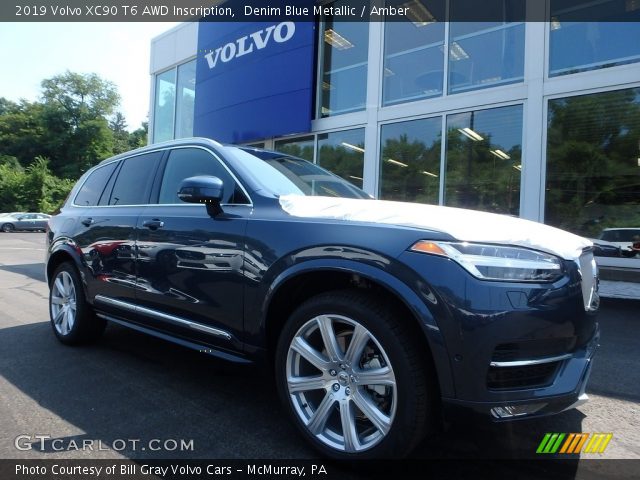 2019 Volvo XC90 T6 AWD Inscription in Denim Blue Metallic