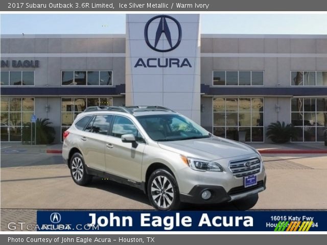 2017 Subaru Outback 3.6R Limited in Ice Silver Metallic