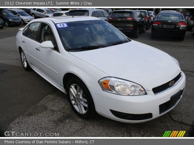 2012 Chevrolet Impala LTZ in Summit White