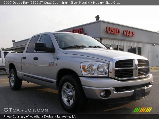 2007 Dodge Ram 2500 ST Quad Cab in Bright Silver Metallic