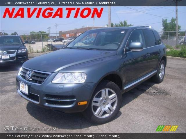 2005 Volkswagen Touareg V8 in Offroad Grey Metallic