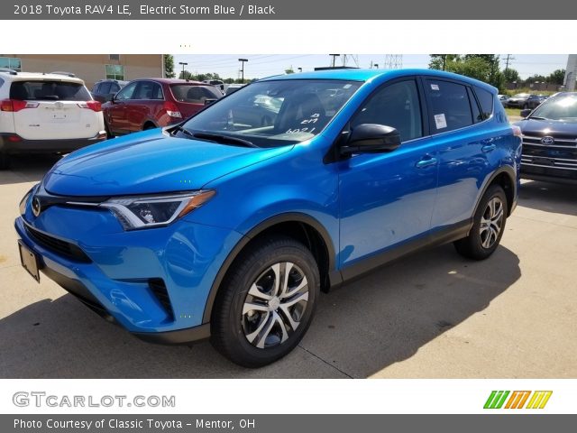 2018 Toyota RAV4 LE in Electric Storm Blue