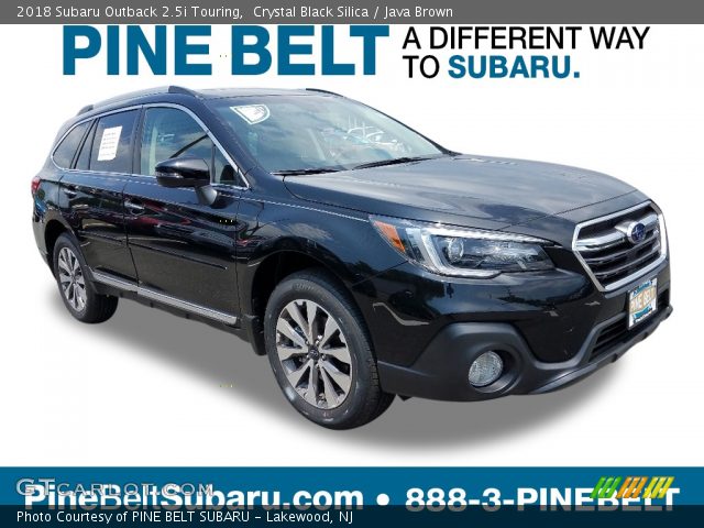 2018 Subaru Outback 2.5i Touring in Crystal Black Silica