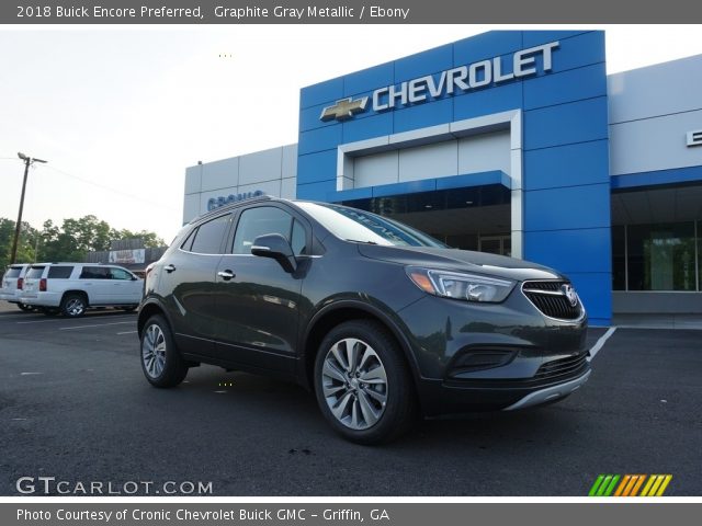 2018 Buick Encore Preferred in Graphite Gray Metallic