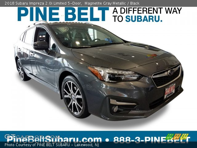 2018 Subaru Impreza 2.0i Limited 5-Door in Magnetite Gray Metallic