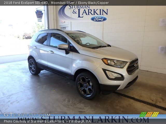2018 Ford EcoSport SES 4WD in Moondust Silver
