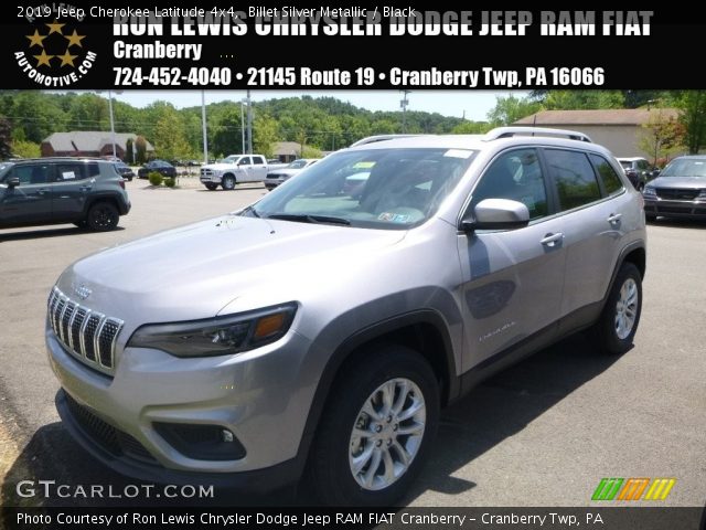 2019 Jeep Cherokee Latitude 4x4 in Billet Silver Metallic