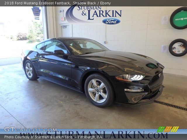 2018 Ford Mustang EcoBoost Fastback in Shadow Black