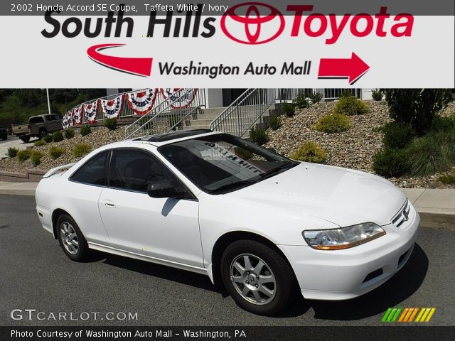2002 Honda Accord SE Coupe in Taffeta White