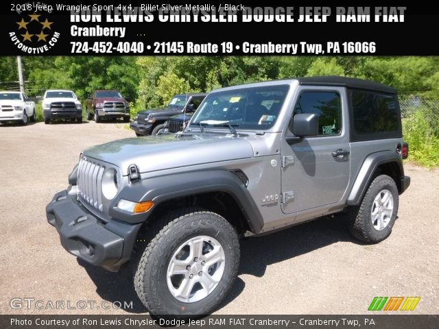 2018 Jeep Wrangler Sport 4x4 in Billet Silver Metallic