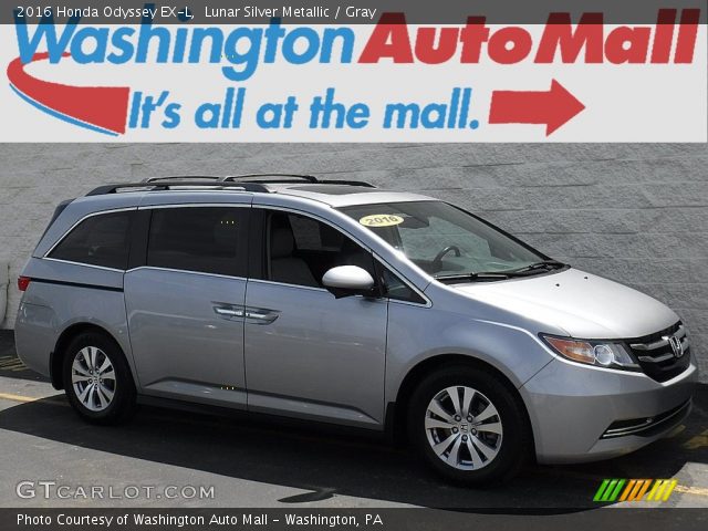 2016 Honda Odyssey EX-L in Lunar Silver Metallic