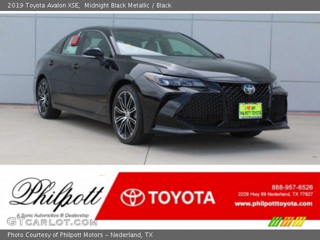 2019 Toyota Avalon XSE in Midnight Black Metallic