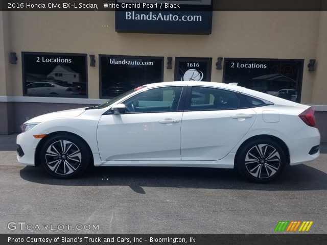 2016 Honda Civic EX-L Sedan in White Orchid Pearl