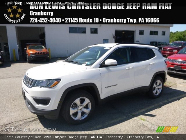 2018 Jeep Compass Latitude 4x4 in White