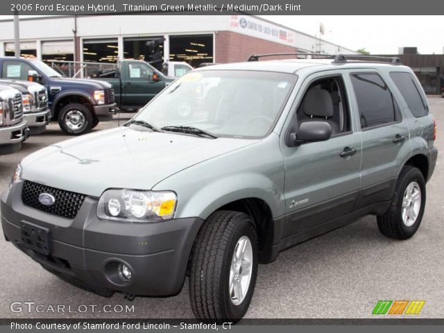 2006 Ford Escape Hybrid in Titanium Green Metallic