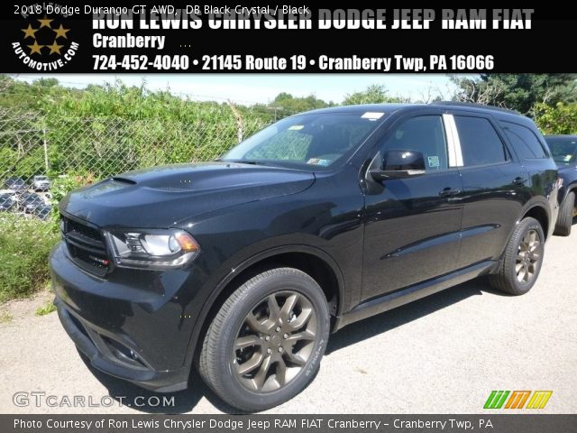 2018 Dodge Durango GT AWD in DB Black Crystal