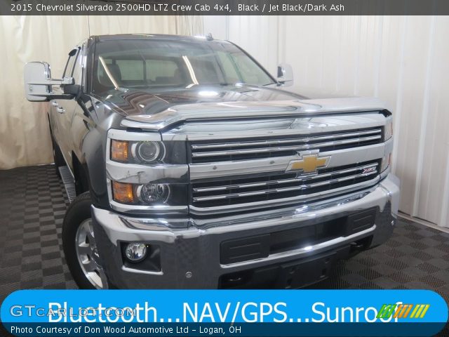 2015 Chevrolet Silverado 2500HD LTZ Crew Cab 4x4 in Black